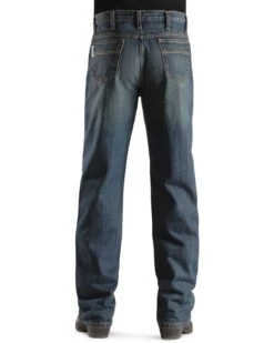 Cinch Jeans - White Label Relaxed Fit Denim Jeans Dark Stonewash