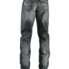 Cinch White Label Relaxed Fit Mid Rise Jeans Dark Stonewash -Western Cowboy World 010C63 L7 P1