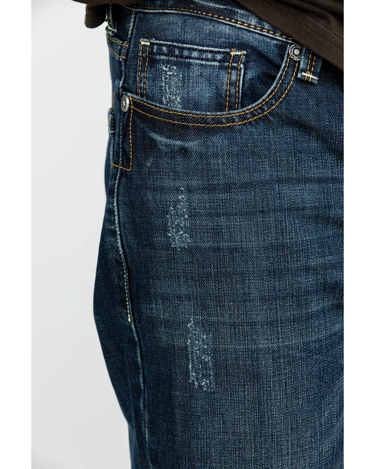Stetson Rock Fit X Stitched Jeans 7 Stetson Rock Fit X Stitched Jeans - Image 5