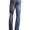 Stetson Rock Fit Frayed X Stitched Jeans 2 Stetson Rock Fit Frayed X Stitched Jeans -Western Cowboy World 010D66 S1 P1