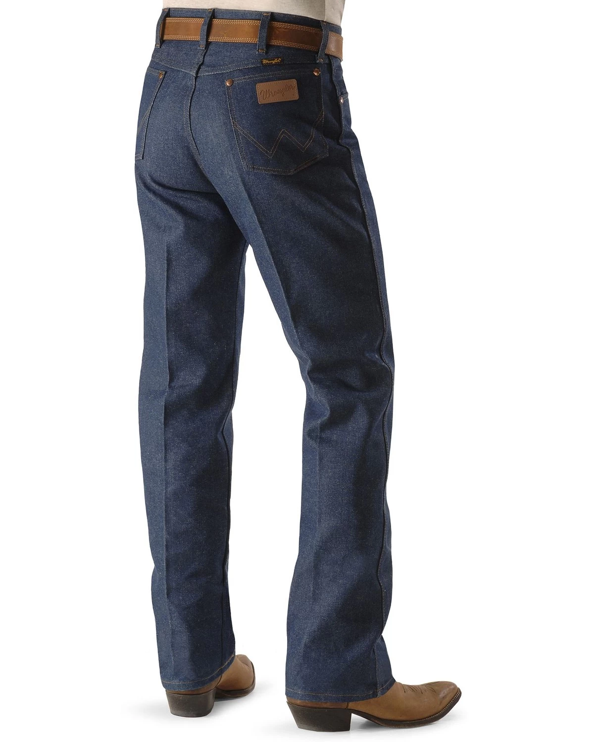 Wrangler Men's 13MWZ Cowboy Cut Rigid Original Fit Jeans - 38" & 40" Tall Inseams 3 Wrangler Men's 13MWZ Cowboy Cut Rigid Original Fit Jeans - 38" & 40" Tall Inseams