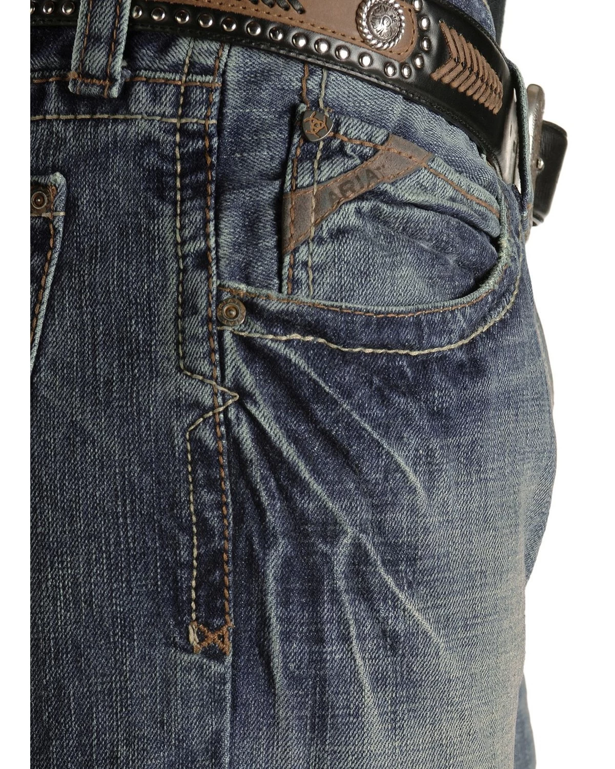 Ariat Denim Jeans - M4 Scoundrel Relaxed Fit - Big & Tall 4 Ariat Denim Jeans - M4 Scoundrel Relaxed Fit - Big & Tall - Image 2