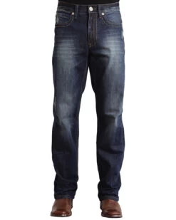 Stetson Modern Fit "V" Stitched Jeans - Big & Tall 7 Stetson Modern Fit "V" Stitched Jeans - Big & Tall -Western Cowboy World 013746 L7 P2