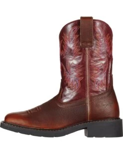 Ariat Krista Pull On Work Boots - Steel Toe -Western Cowboy World 030597 42 D6