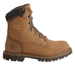 Chippewa Men's Heavy Duty Waterproof & Insulated Aged Bark 8" Work Boots - Round Toe -Western Cowboy World 050G25 D7 RT