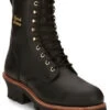 Chippewa Men's Waterproof & Insulated 8" Logger Boots - Steel Toe -Western Cowboy World 050G56 89 P1