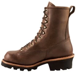 Chippewa Men's Lace-Up Logger Boots - Steel Toe 11 Chippewa Men's Lace-Up Logger Boots - Steel Toe -Western Cowboy World 050G62 G4 LT