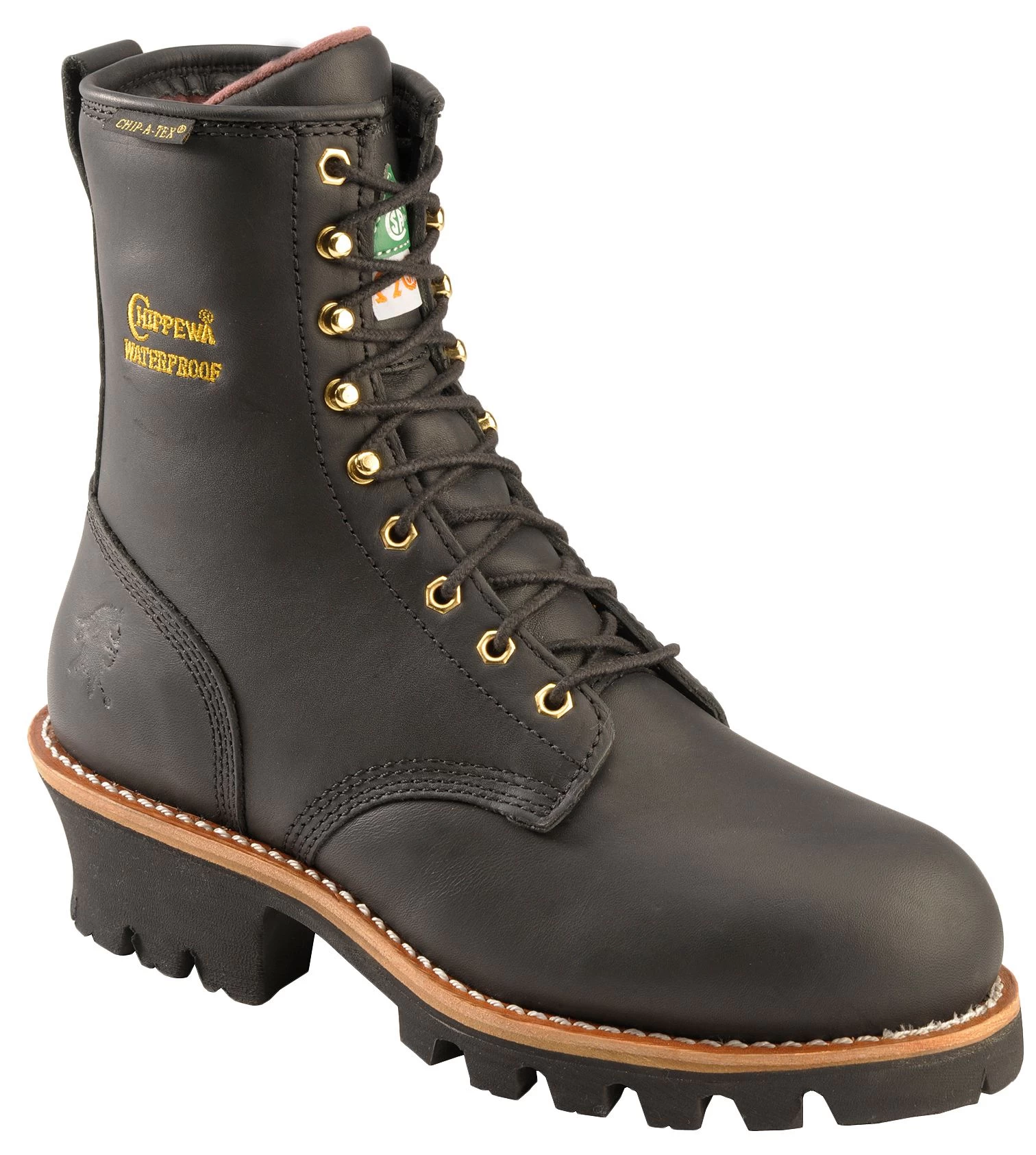 Chippewa Women's Oiled Waterproof & Insulated Logger Boots - Steel Toe 3 Chippewa Women's Oiled Waterproof & Insulated Logger Boots - Steel Toe