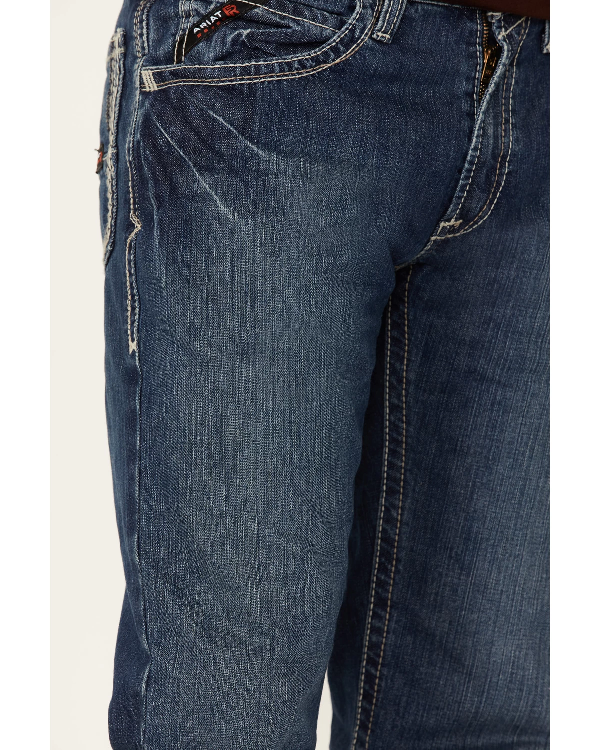 Ariat Men's FR M4 Low Rise Bootcut Work Jeans 5 Ariat Men's FR M4 Low Rise Bootcut Work Jeans - Image 3