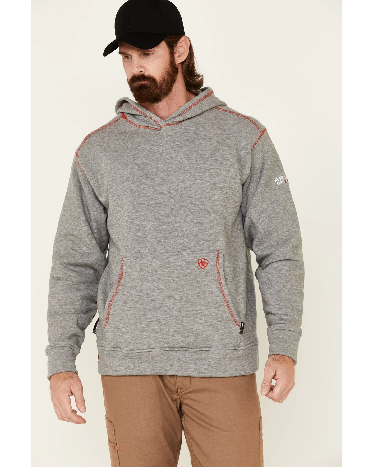 Ariat Men's Flame Resistant Polartec Hooded Work Sweatshirt 3 Ariat Men's Flame Resistant Polartec Hooded Work Sweatshirt