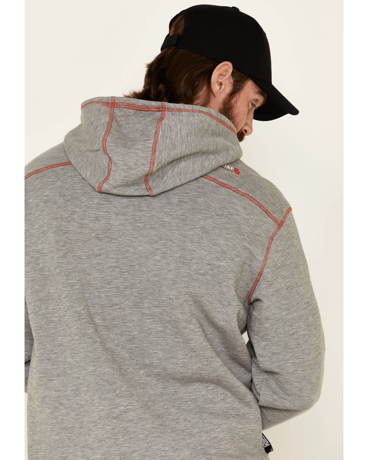 Ariat Men's Flame Resistant Polartec Hooded Work Sweatshirt 7 Ariat Men's Flame Resistant Polartec Hooded Work Sweatshirt - Image 5