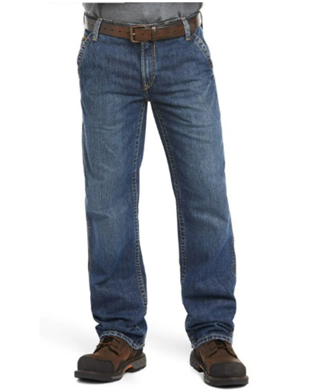 Ariat Men's FR M4 Relaxed Workhorse Relaxed Fit Bootcut Jeans 4 Ariat Men's FR M4 Relaxed Workhorse Relaxed Fit Bootcut Jeans - Image 2
