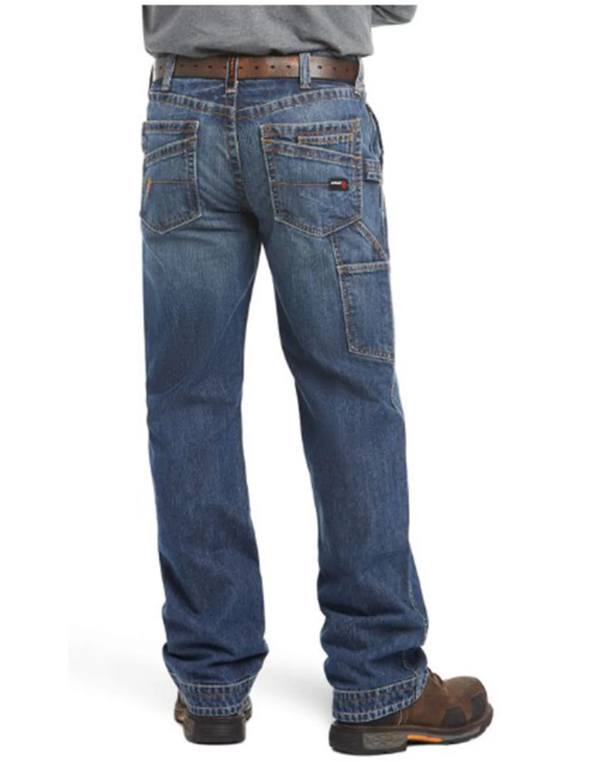Ariat Men's FR M4 Relaxed Workhorse Relaxed Fit Bootcut Jeans 7 Ariat Men's FR M4 Relaxed Workhorse Relaxed Fit Bootcut Jeans - Image 5