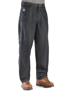 Cinch Men's Blue Label Carpenter WRX Flame Resistant Jeans - 38" Inseam -Western Cowboy World 086N84 S2 P2
