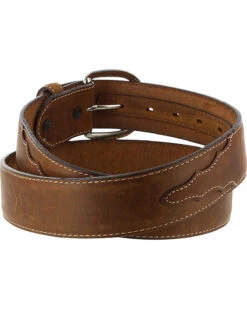 Justin Men's Classic Western Leather Belt -Western Cowboy World 1000007871 200 P2