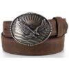 Cody James Men's Patriotic Eagle Leather Belt -Western Cowboy World 1202H8 41 P1