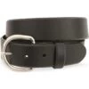 Tony Lama Basic Black Leather Belt - Reg & Big -Western Cowboy World 120328 89 P1