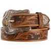 Tony Lama Men's Western Ride Leather Belt - Reg & Big -Western Cowboy World 120C67 22 P1