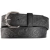 Justin Men's Hand Tooled Western Belt -Western Cowboy World 120H42 89 P1