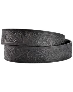 Justin Men's Hand Tooled Western Belt -Western Cowboy World 120H42 89 P2