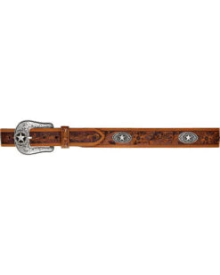 Justin Men's Star Ranch Floral Tool Belt