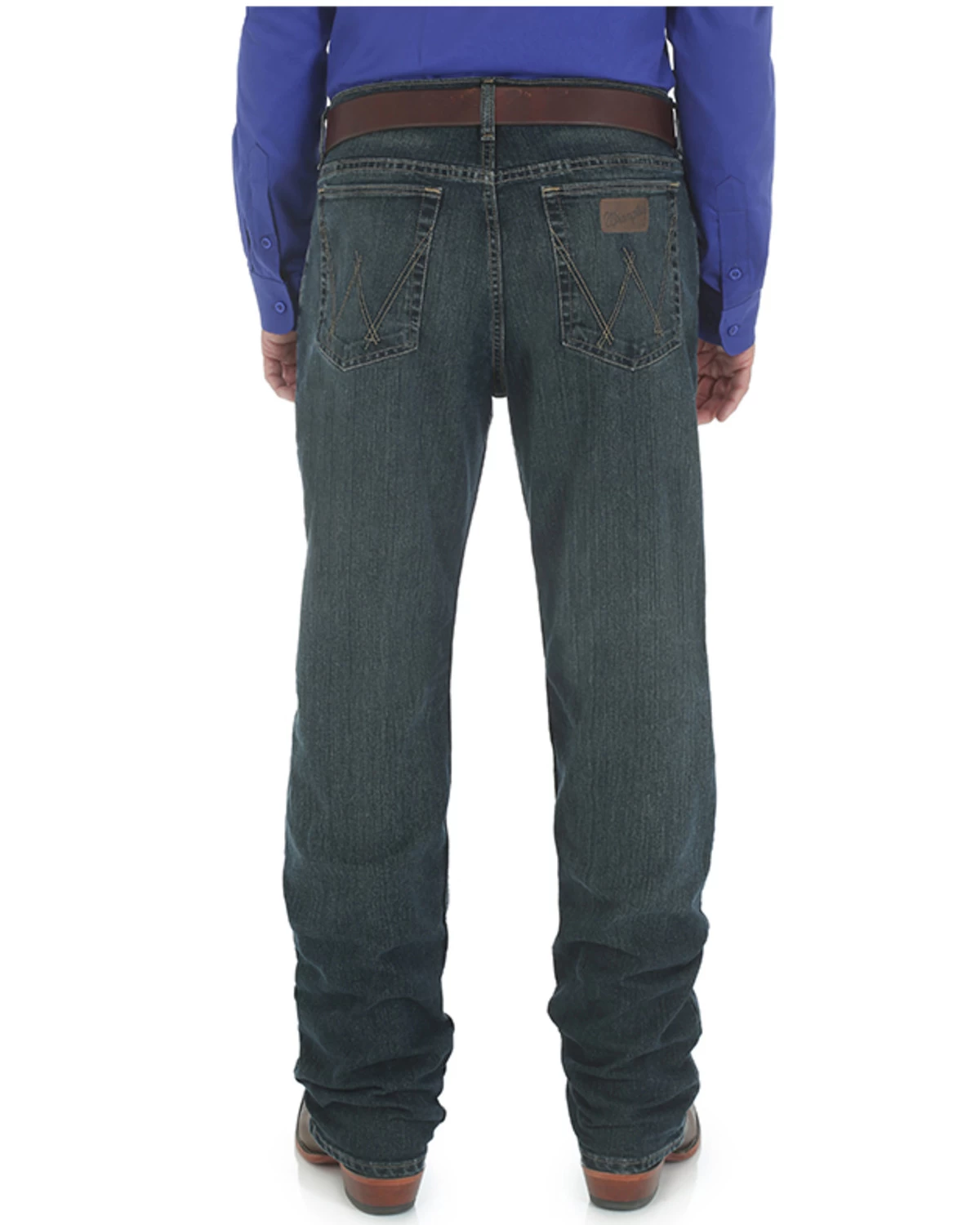 Wrangler 20X Men's Root Beer Advanced Comfort Competition Relaxed Bootcut Jeans 4 Wrangler 20X Men's Root Beer Advanced Comfort Competition Relaxed Bootcut Jeans - Image 2