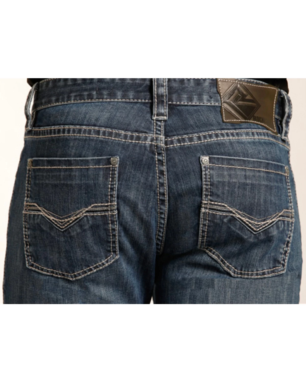 Rock & Roll Denim Men's Small "V" Reflex Revolver Slim Straight Jeans 11 Rock & Roll Denim Men's Small "V" Reflex Revolver Slim Straight Jeans - Image 9