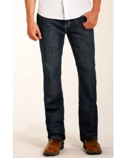 Rock & Roll Denim Men's Pistol FR Straight Jeans -Western Cowboy World 2000213956 400 P2