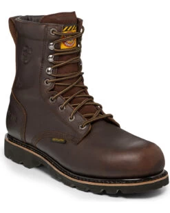 Justin Men's Miner Waterproof Insulated Lace-Up Work Boots - Composite Toe