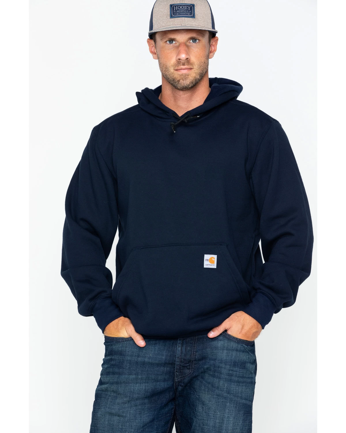 Carhartt Men's FR Hooded Pullover Solid Work Sweatshirt 3 Carhartt Men's FR Hooded Pullover Solid Work Sweatshirt