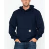 Carhartt Men's FR Hooded Pullover Solid Work Sweatshirt - Big & Tall