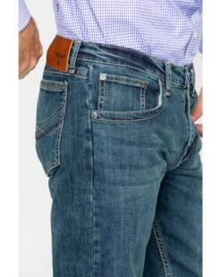 Wrangler Men's No.44 Slim Straight Leg McAllen Jeans -Western Cowboy World 2000238151 400 D2