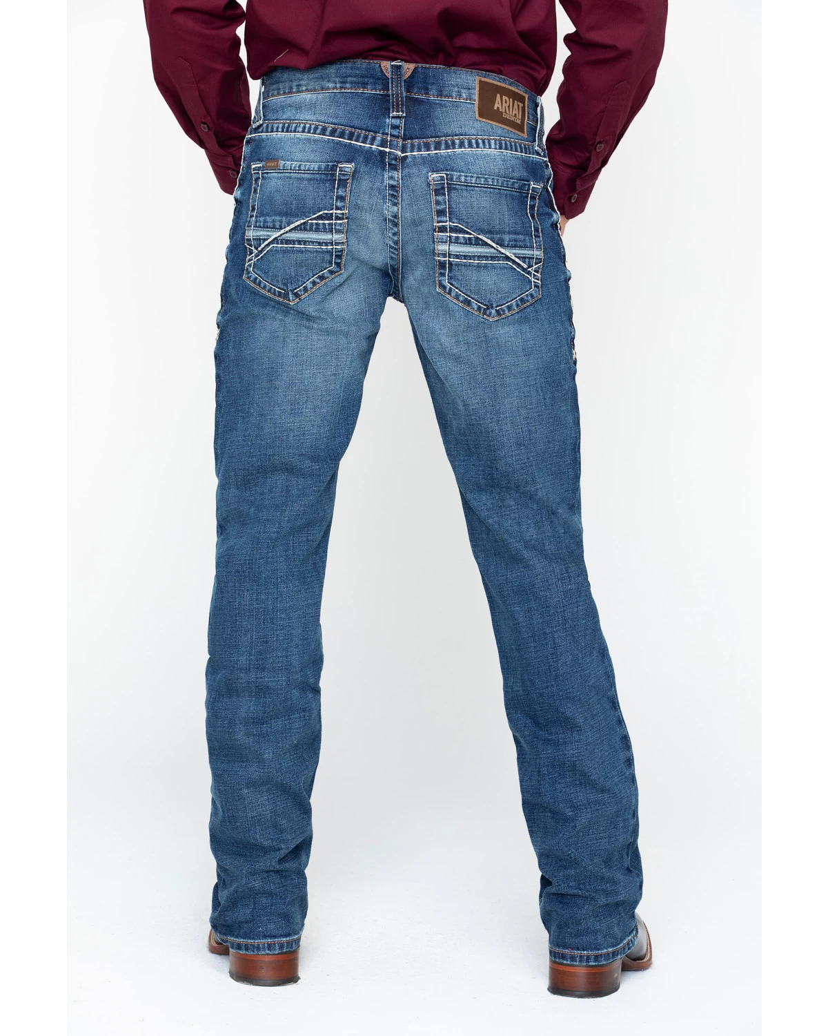 Ariat Men's M4 Preston Silverton Boot Jeans 4 Ariat Men's M4 Preston Silverton Boot Jeans - Image 2