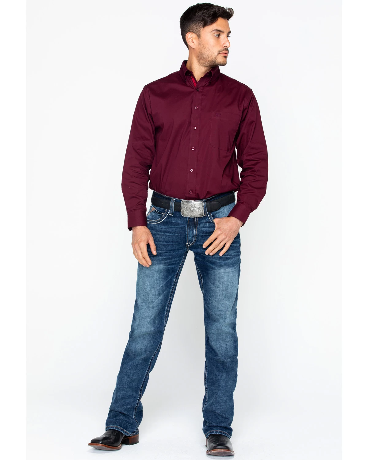 Ariat Men's M4 Preston Silverton Boot Jeans 8 Ariat Men's M4 Preston Silverton Boot Jeans - Image 6