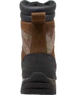 Ad Tec Men's 10" Real Tree Camo Waterproof 400G Hunting Boots -Western Cowboy World 2000251894 340 BK
