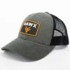 Hawx® Men's Grey Patch Logo Trucker Cap -Western Cowboy World 2000258263 020 P1