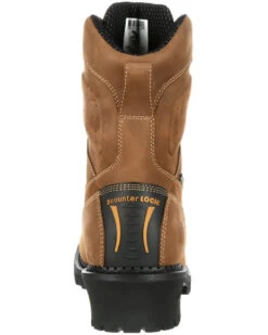 Georgia Boot Men's Comfort Core Waterproof Insulated Logger Boots - Composite Toe -Western Cowboy World 2000272134 200 P4