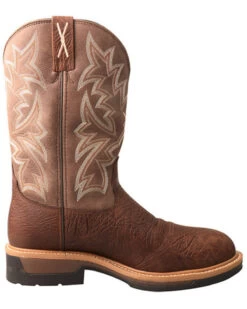 Twisted X Men's Lite Cowboy Western Work Boots - Composite Toe -Western Cowboy World 2000275601 200 P3