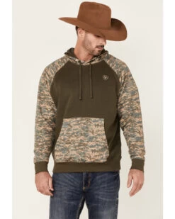 Ariat Men's Camo Patriot Hooded Sweatshirt