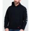 Ariat Men's FR Primo Fleece Logo Hooded Work Sweatshirt -Western Cowboy World 2000281952 001 P1