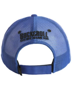 Rock & Roll Denim Men's Rubber Logo Patch Trucker Cap -Western Cowboy World 2000283221 001 P3