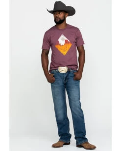 Rock & Roll Denim Men's X Stitch Double Barrel Relaxed Straight Jeans 10 Rock & Roll Denim Men's X Stitch Double Barrel Relaxed Straight Jeans -Western Cowboy World 2000283474 400 P3