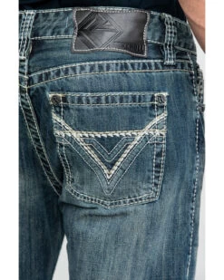 Rock & Roll Denim Men's Pistol Med Bootcut Jeans -Western Cowboy World 2000283476 400 P5