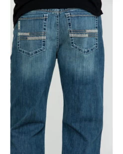 Cinch Men's Grant Medium Stonewash Mid Relaxed Bootcut Jeans 11 Cinch Men's Grant Medium Stonewash Mid Relaxed Bootcut Jeans -Western Cowboy World 2000283510 402 P4