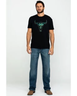 Cinch Men's Grant Medium Stonewash Mid Relaxed Bootcut Jeans 13 Cinch Men's Grant Medium Stonewash Mid Relaxed Bootcut Jeans -Western Cowboy World 2000283510 402 P6