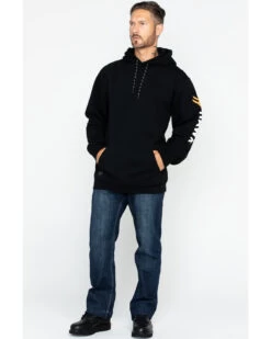 Hawx Men's Logo Sleeve Hooded Work Sweatshirt - Big -Western Cowboy World 2000284106 001 P6