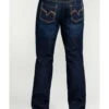 Cody James Men's FR Millikin Dark Slim Bootcut Work Jeans