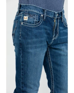 Cinch Men's Ian Medium Stone Wash Slim Boot Jeans -Western Cowboy World 2000288366 402 P4