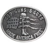 Cody James Men's God, Guns, & Guts Made America Free Buckle -Western Cowboy World 2000288930 040 P1