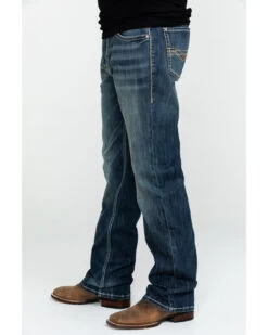 Rock & Roll Cowboy Men's Reflex Double Barrel Relaxed Bootcut Jeans -Western Cowboy World 2000289965 400 P3